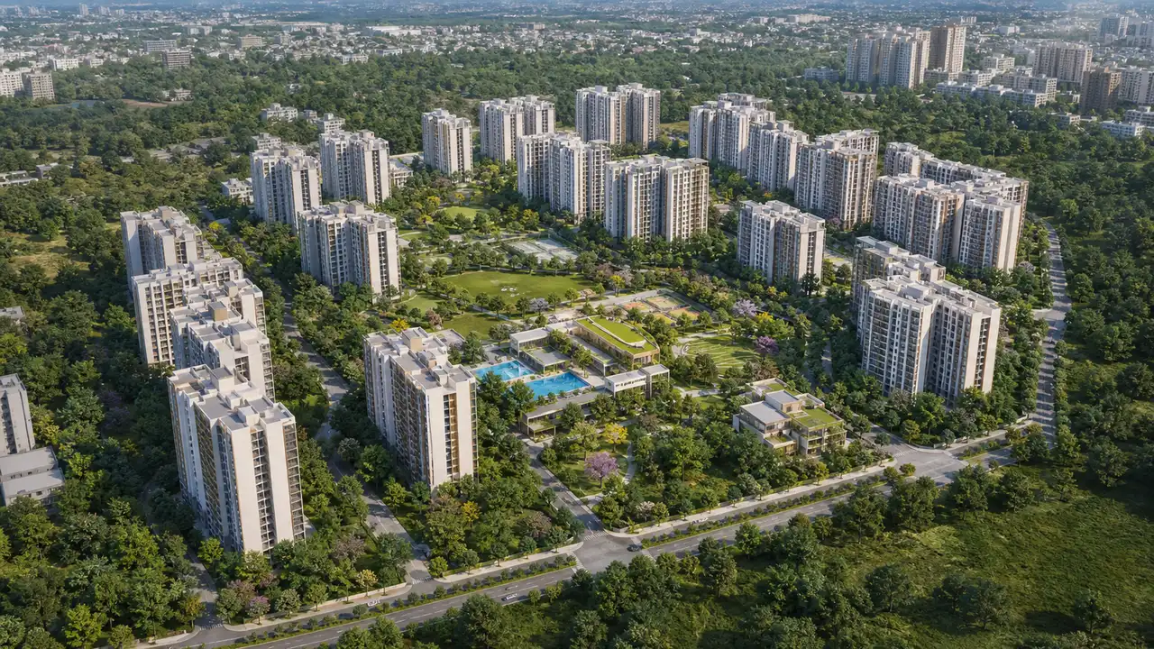 Urbanrise Begur Koppa master plan image